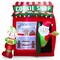 Costway 6.3 FT Inflatable Gingerbread Cookie Shop with Santa Clause Christmas Decoration